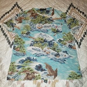 Polo ralph lauren hawaiian t shirt